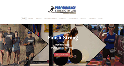 Desktop Screenshot of performancestrengthlab.com